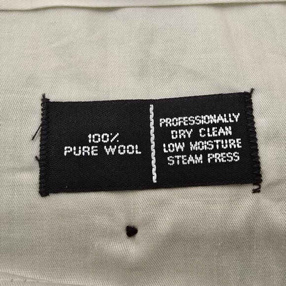 Kilgour French Stanbury NWT Gray Wool Untailored Dress Pants Sz 38R - Picture 10 of 10